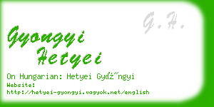 gyongyi hetyei business card